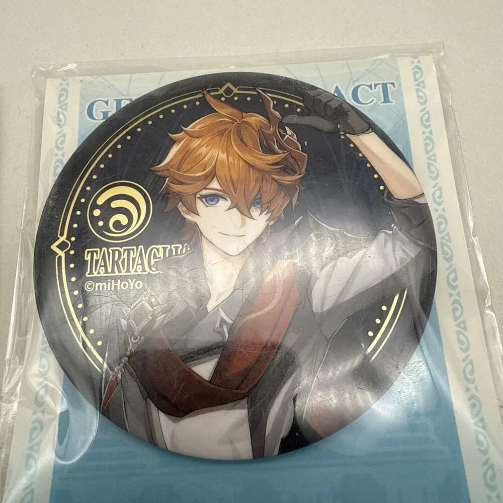Genshin Impact Badge Alhaitham and Tartaglia New *READ..
